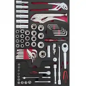 İzeltaş 8235001072 Partner Serisi Dolaplar İçin 1. Çekmece İçi Dolu 69 Parça