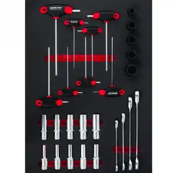 İzeltaş 8241004027 Pro Serisi Dolaplar İçin 4. Çekmece İçi Dolu 27 Parça