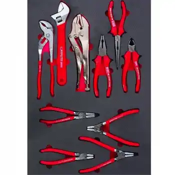 İzeltaş 8241005010 Pro Serisi Dolaplar İçin 5. Çekmece İçi Dolu 10 Parça