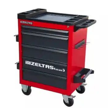 İzeltaş 8242008142 8 Çekmeceli Garaj Serisi 139 Parça Dolu Takım Dolabı