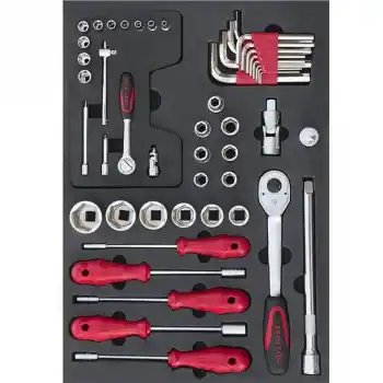 İzeltaş 8244002052 Trend Serisi Dolaplar İçin 2. Çekmece İçi Dolu 49 Parça