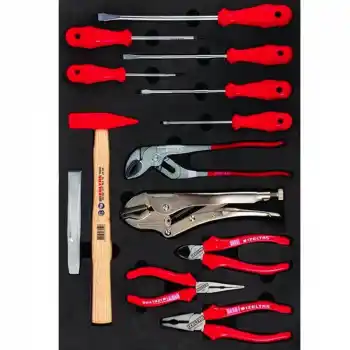 İzeltaş 8244003013 Trend Serisi Dolaplar İçin 3. Çekmece İçi Dolu 13 Parça