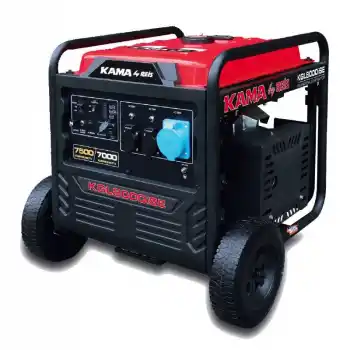 Kama KGL8000iSE 7,5 kVA Monofaze Benzinli Jeneratör