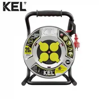 KEL 99438 Profesyonel Uzatma Kablosu 20m, 3x2.5 mm2