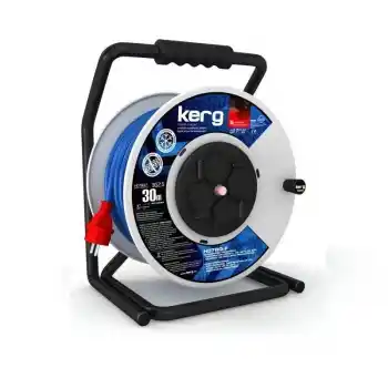 KERG Ağır Hizmet Tipi Uzatma Kablosu (30m, 3x2,5mm2) - 15 Yıl Garantili