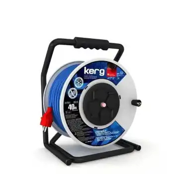 KERG Ağır Hizmet Tipi Uzatma Kablosu (40m, 3х1.5mm2) - 15 Yıl Garantili
