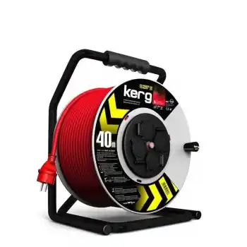 KERG Profesyonel Uzatma Kablosu (40m, 3х2.5mm2) - 15 Yıl Garantili