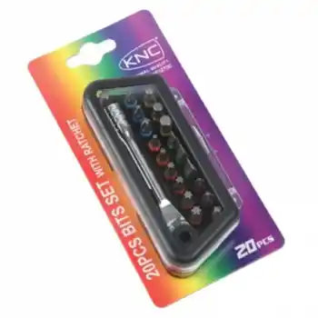 KNC 20 Parça 25mm 1/4 Renkli Bits Uç