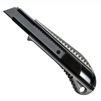 Knicut MB52117 Otomatik Kilitlemeli Geniş Metalik Maket Bıçağı