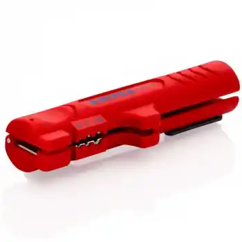 Knipex 16 64 125 Yassı ve Yuvarlak Kablo Sıyırma Pensesi