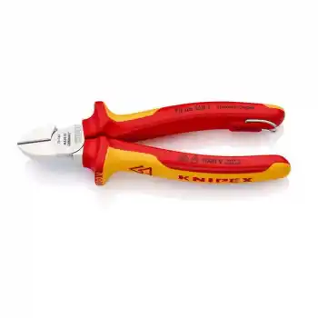 Knipex 70 06 160T 160mm VDE Krom Kaplama Çapraz Kesici