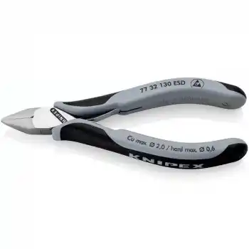 Knipex 77 32 130 ESD Elektronikçi Yan Keski 130 mm