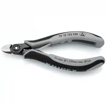 Knipex 79 12 125 ESD Hassas Elektronikçi Yan Keski 125 mm