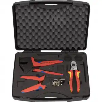 Knipex 97 91 01 Fotovoltaik Sistemler için Çantalı Alet Seti