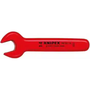Knipex 98 00 09 VDE 9 mm İzoleli Tek Ağız Anahtar