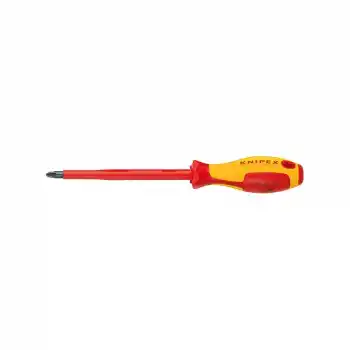 Knipex 98 25 01 Pz1x80 VDE İzoleli Pozidriv Uçlu Tornavida