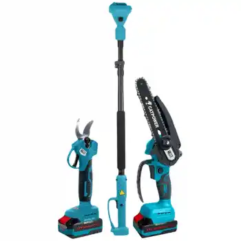 Catpower 1520 Akülü Uzatmalı Budama Makası ve Budama Testeresi Seti