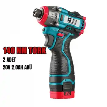 Catpower 1370 Kömürsüz Akülü Torklu Vidalama