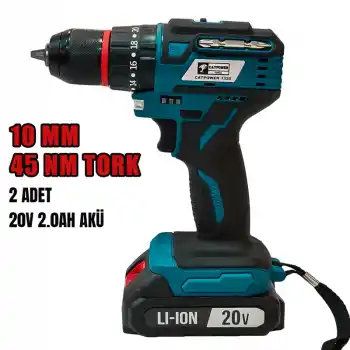 Catpower 1320 Çift Akülü Darbeli Vidalama