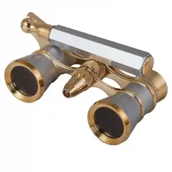 Levenhuk Broadway 325N LED Işıklı ve Zincirli Gümüş Opera Dürbünü