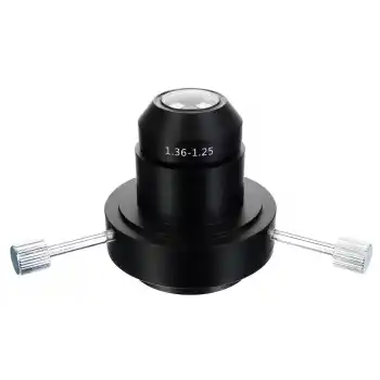 Levenhuk MED Karanlık alan kondansatörü (yağ, NA 1,36–1,25) MED 30/35/40/45 Mikroskoplar için