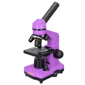 Levenhuk Rainbow 2L Mor Mikroskop İngilizce