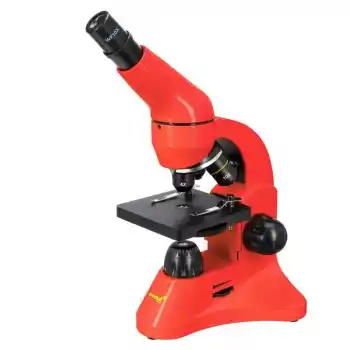 Levenhuk Rainbow 50L Kırmızı Mikroskop