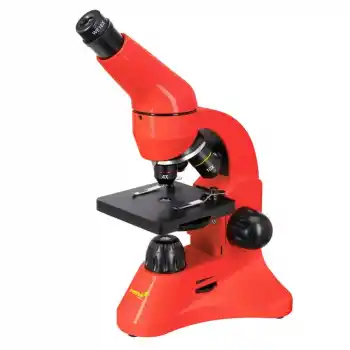 Levenhuk Rainbow 50L PLUS Kırmızı Mikroskop