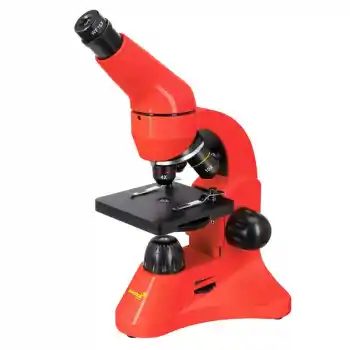 Levenhuk Rainbow 50L PLUS Kırmızı Mikroskop