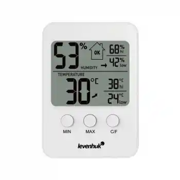 Levenhuk Wezzer BASE L30 Beyaz Termo Higrometre