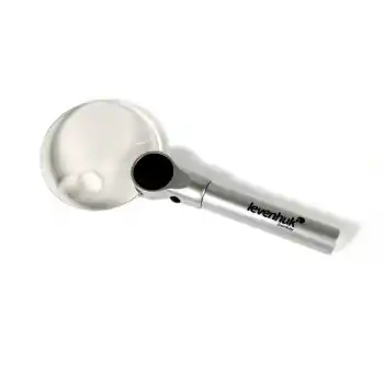 Levenhuk Zeno 400 Metal LED 2/4x, 88/21mm Büyüteç