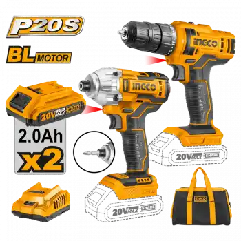 Ingco CKLI2016 Akülü Matkap ve Vidalama Seti