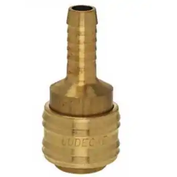 LÜDECKE ES 13 T Stoper Gövde (Hortum İçin 13mm)