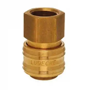 Lüdecke ES 14I 1/4 inç Stoper Dişi Gövde