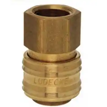 LÜDECKE ES 38 I Stoper Gövde (3/8” Dişi)