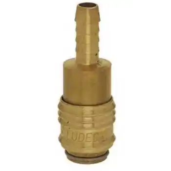 LÜDECKE ESM 6 T Mini Stoper Gövde (Hortum İçin 6mm)