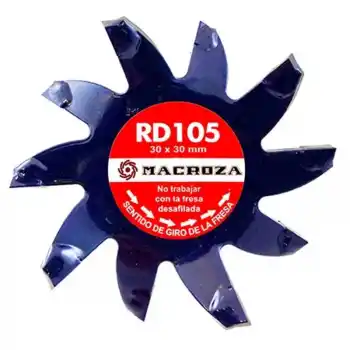 Macroza RD 105 Premium Serisi 30mmx30mm Yedek Freze Bıçağı