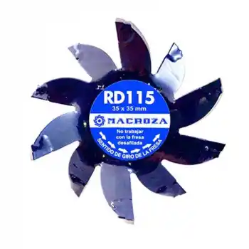 Macroza RD 115 Premium Serisi 35mmx35mm Yedek Freze Bıçağı