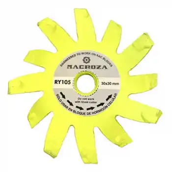 Macroza RY 105 Premium Serisi 30mmx30mm Yedek Freze Bıçağı