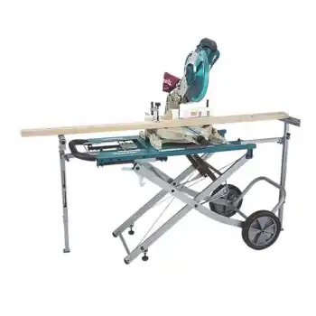 Makita 194943-7 Gönye Tezgah Modelleri için Tekerlekli Uzatma Destekli Tezgah Seti