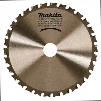 Makita B-07319 BCS550RFE Metal Kesme için Metal Elmas Daire Testere Bıçağı 136x20mm 30 Diş