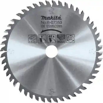 Makita B-07353 SP6000K,DSP600 Daire Testere için Elmas Daire Testere Bıçağı 165x20mm 48 Diş