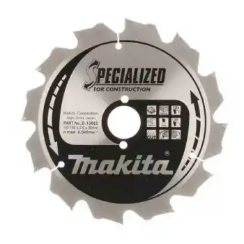 Makita B-13683 5704R,HS7601,M5802M,MT582,DHS710RM2J Daire Testere için Elmas Testere Bıçağı 190x30mm 12 Diş