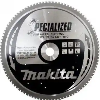 Makita B-23123 305x25.4mm 100 Diş Elmas Metal Kesme Daire Testere Bıçağı