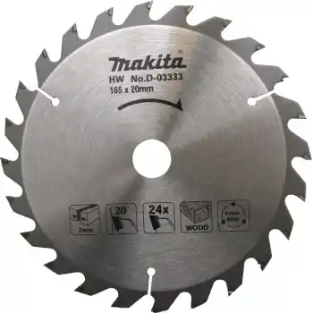 Makita D-03333 Elmas Daire Testere Bıçağı 165x24Diş