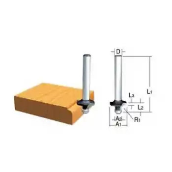 Makita D-09444 Rulmanlı Kordon Bıçağı Freze Ucu