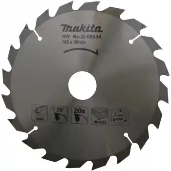 Makita D-09634 Elmas Daire Testere 185x30mm 20 Diş
