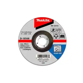 Makita D-18568 Bombeli Flex Metal Kesme Taşı 115x3 mm