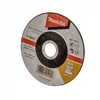 Makita D-18823 Bombeli Düz Flex İnox Kesme Taşı 125x1.6mm