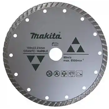 Makita D-44317 Turbo Tip Elmas Testere 180x22.23mm